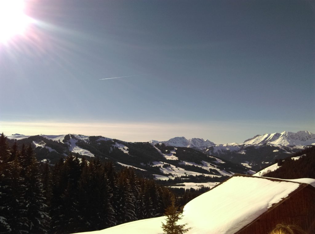 montagne enneigée