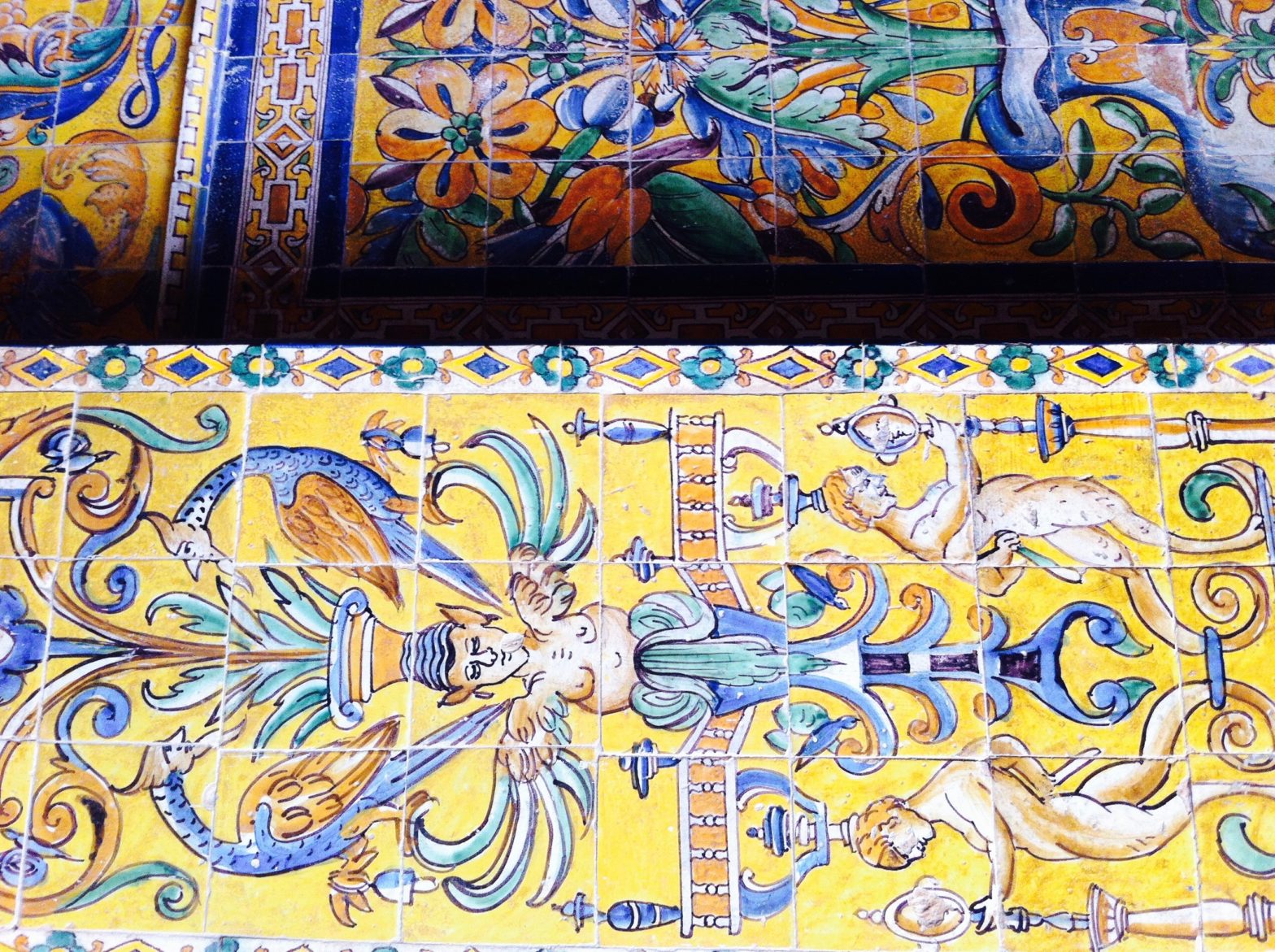 mosaïque de l'alcazar